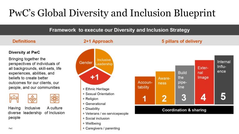 PwC Finland Diversity & Inclusion framework