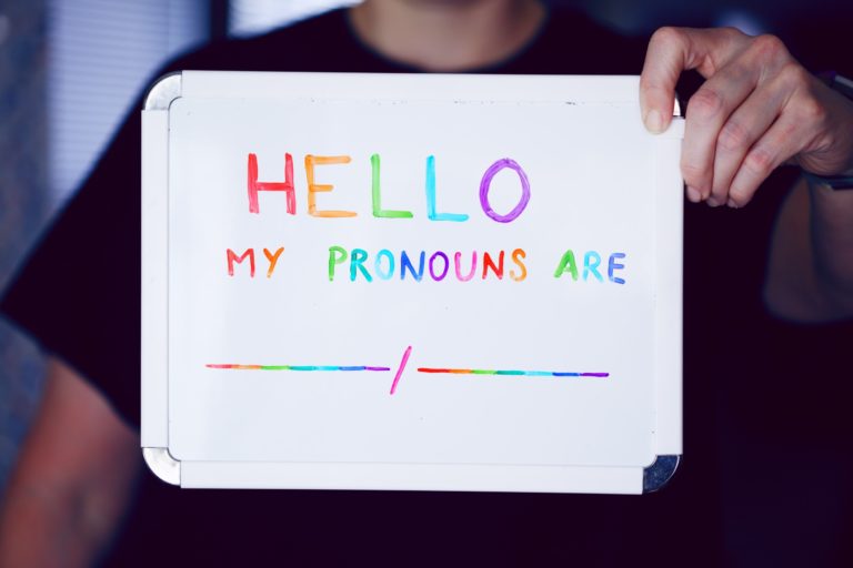 attention to pronouns